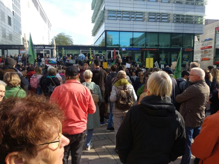 Hohe Beteiligung an Klimastreiks