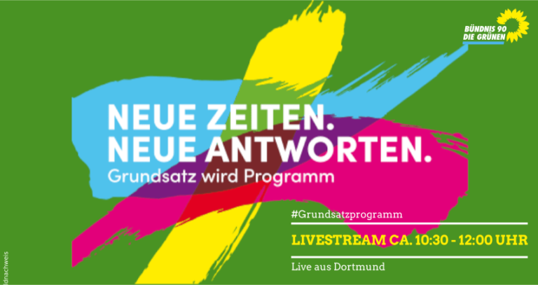 Livestream zum Grundsatzprogrammforum in Dortmund