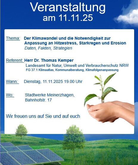 Klimawandel und Anpassung an Klimafolgen