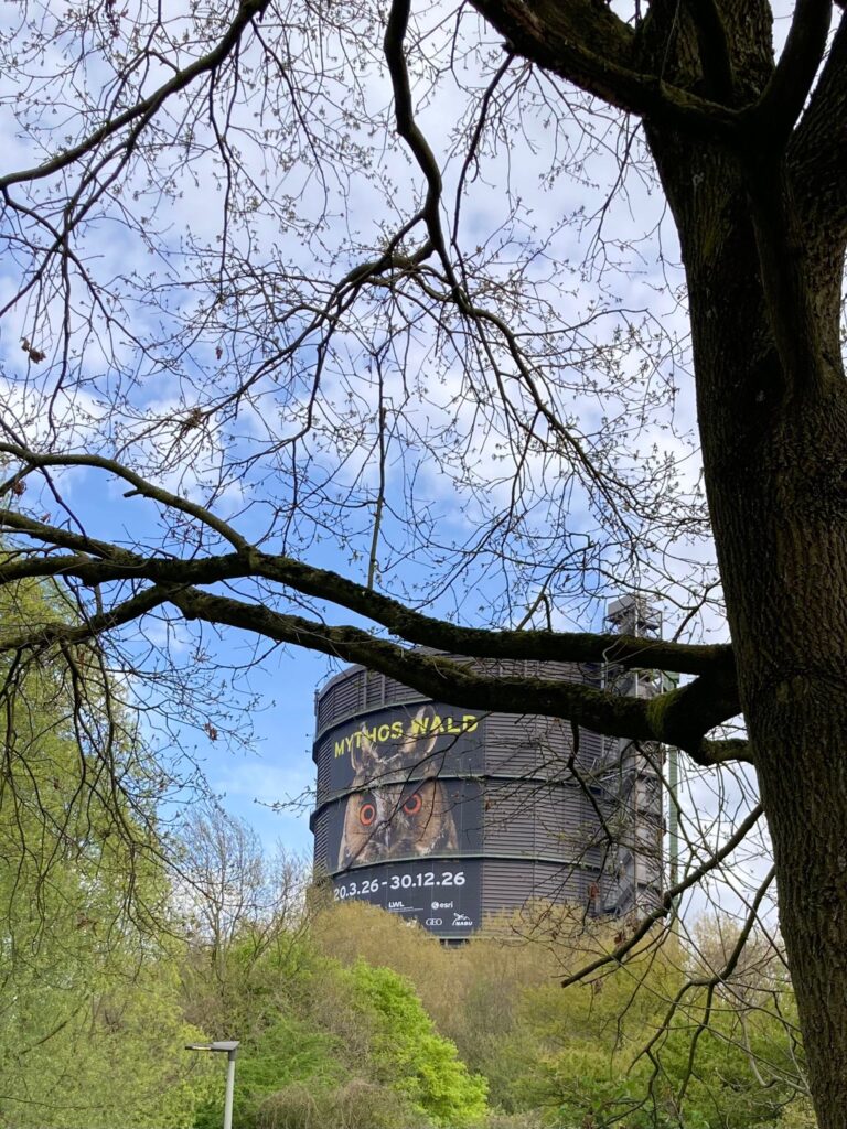 Mythos Wald – Grünen Fraktion besichtigt Ausstellung im Gasometer